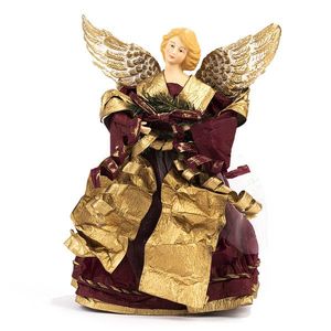 Vánoční krepový anděl, 30 cm obraz