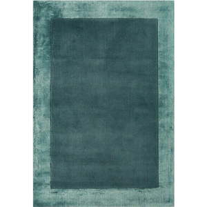Ručně tkaný koberec s příměsí vlny v petrolejové barvě 160x230 cm Ascot – Asiatic Carpets obraz