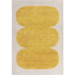 Okrově žlutý ručně tkaný vlněný koberec 160x230 cm Canvas – Asiatic Carpets obraz