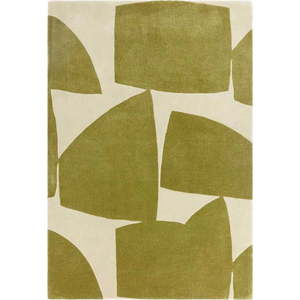 Zelený ručně tkaný koberec z recyklovaných vláken 200x290 cm Romy – Asiatic Carpets obraz