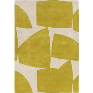 Okrově žlutý ručně tkaný koberec z recyklovaných vláken 160x230 cm Romy – Asiatic Carpets obraz