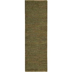 Tmavě zelený ručně tkaný jutový běhoun 66x200 cm Soumak – Asiatic Carpets obraz