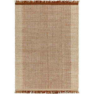 Hnědý ručně tkaný vlněný koberec 160x230 cm Avalon – Asiatic Carpets obraz