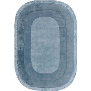 Modrý ručně tkaný koberec s příměsí vlny 200x290 cm Halo – Asiatic Carpets obraz