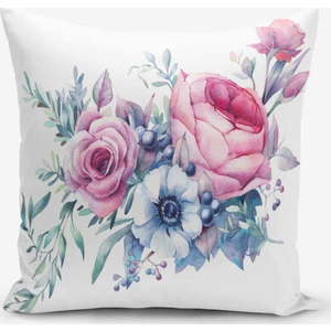 Povlak na polštář s příměsí bavlny Minimalist Cushion Covers Liandnse Special Design Flower, 45 x 45 cm obraz