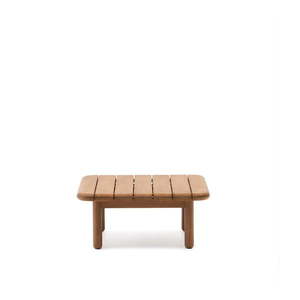 Zahradní odkládací stolek z teakového dřeva 70x70 cm Turqueta – Kave Home obraz