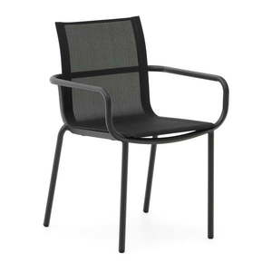 Černá kovová zahradní židle Galdana – Kave Home obraz
