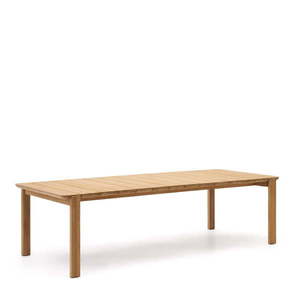 Zahradní jídelní stůl z dubového dřeva 102x220 cm Icaro – Kave Home obraz