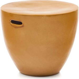 Keramický kulatý zahradní odkládací stolek ø 46 cm Mesquida – Kave Home obraz