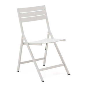 Bílá kovová zahradní židle Torreta – Kave Home obraz
