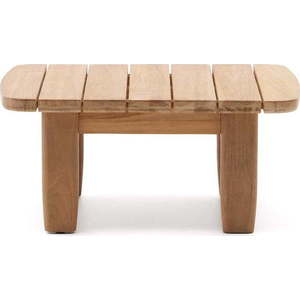 Zahradní odkládací stolek z teakového dřeva 70x70 cm Tirant – Kave Home obraz