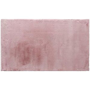KOBEREC S VYSOKÝM VLASEM, 80/150 cm, růžová obraz