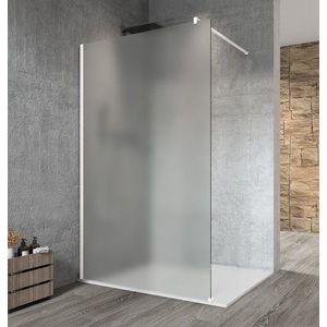 GELCO VARIO WHITE jednodílná sprchová zástěna k instalaci ke stěně, matné sklo, 1100 GX1411GX1015 obraz