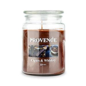 Provence Vonná svíčka ve skle 95 hodin cigars&whiskey obraz