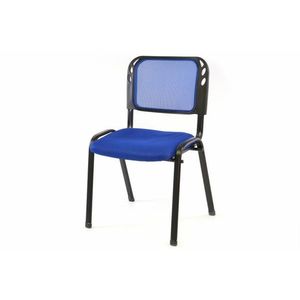 Garthen 38255 Stohovatelná kongresová židle - modrá obraz