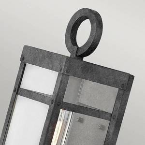 Quintiesse Venkovní nástěnné svítidlo Porter, černé, výška 33, 6 cm obraz