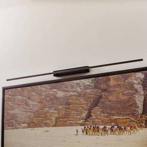 quitani Quitani LED obrazové světlo Tolu, černé, délka 158 cm obraz