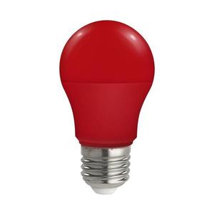 LED Žárovka A50 E27/4, 9W/230V červená obraz
