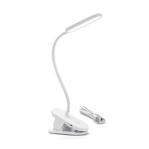 B.V. - LED Stmívatelná nabíjecí stolní lampa s klipem LED/2, 5W/5V bílá obraz