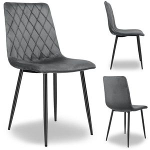 TZB Čalouněná designová židle ForChair II grafitová obraz