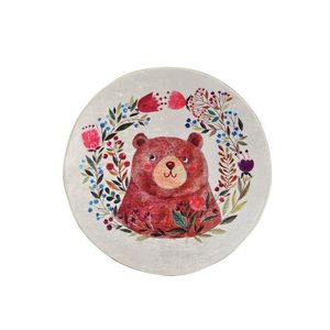 Conceptum Hypnose Dětský kulatý koberec Bears Garden 140 cm vícebarevný obraz