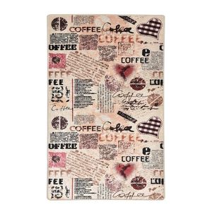 Conceptum Hypnose Koberec Coffee 80x200 cm béžový/růžový obraz