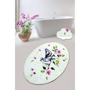 L'essentiel Koupelnový kobereček Bird 80x100 cm vícebarevný obraz