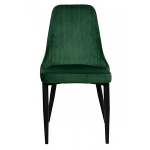 TZB Židle LORIENT VELVET tmavě zelená obraz