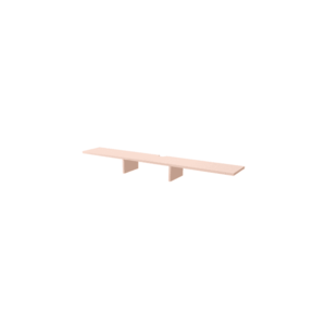 ArtBel Nástavec nad psací stolek LOTTA | růžová obraz