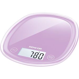 Sencor SKS 35VT kuchyňská váha, fialová obraz