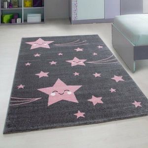 Vopi Kusový dětský koberec Kids 610 pink, 80 x 150 cm obraz
