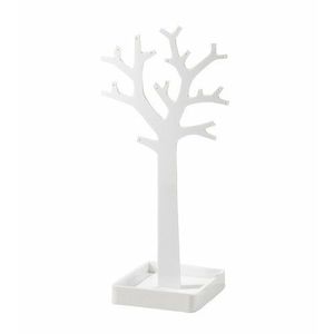 Stojan na šperky ve tvaru stromu Compactor – bílý plast obraz