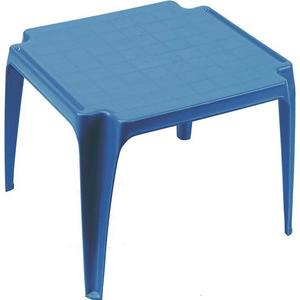 Dětská plastový stolek, modrý obraz