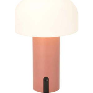 Bílá/růžová LED stolní lampa (výška 22, 5 cm) Styles – Villa Collection obraz