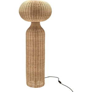 Stojací lampa v přírodní barvě s ratanovým stínidlem (výška 130 cm) Vinka – Villa Collection obraz