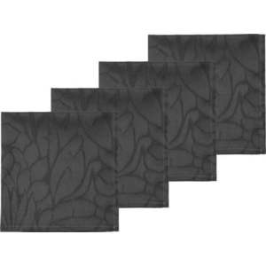Textilní ubrousky v sadě 4 ks Abstract leaves – Södahl obraz