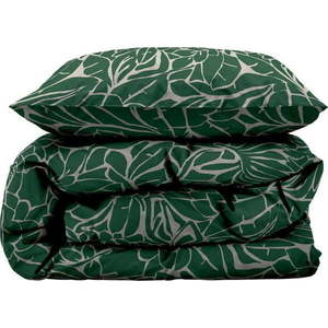 Zelené damaškové povlečení na jednolůžko 140x200 cm Abstract leaves – Södahl obraz