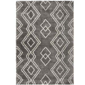 Šedý koberec 200x290 cm Atlas Berber – Flair Rugs obraz