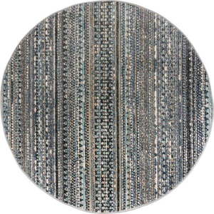 Modrý kulatý koberec 160x160 cm Camino – Flair Rugs obraz