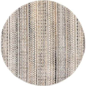 Béžový kulatý koberec 140x140 cm Camino – Flair Rugs obraz