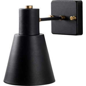 Nástěnné svítidlo v černé a zlaté barvě ø 14 cm Funnel – Opviq lights obraz