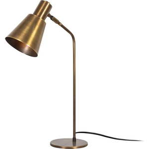 Stolní lampa v bronzové barvě s kovovým stínidlem (výška 50 cm) Sivani – Opviq lights obraz