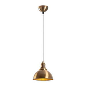 Závěsné svítidlo v bronzové barvě s kovovým stínidlem ø 21 cm Varzan – Opviq lights obraz