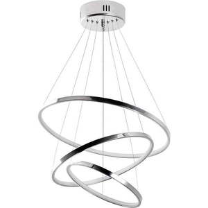 LED závěsné svítidlo ve stříbrné barvě ø 50 cm Simit – Opviq lights obraz