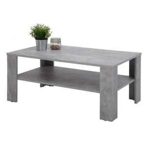 Konferenční stolek Luca, šedý beton obraz