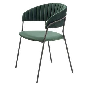 Jídelní židle DORIA tmavě zelená obraz