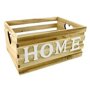 PROHOME - Box dřevo 31x23x15cm Home obraz