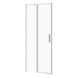 CERSANIT Kyvné dveře s pevným polem MODUO 80x195, levé, čiré sklo S162-003 obraz