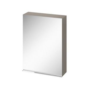 CERSANIT Zrcadlová skříňka VIRGO 60 šedý dub s chromovými úchyty S522-015 obraz