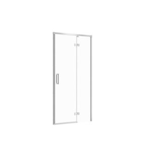 CERSANIT Sprchové dveře LARGA chrom 100X195, pravé, čiré sklo S932-117 obraz